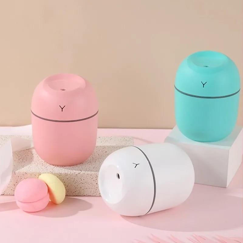Humidifier Portable Mini Air Humidifiers for Bedroom - USB Desktop Humidifier with Led Night Lights, Quiet Cool Mist Humidifier, for Bedroom, Car And Office, 👍