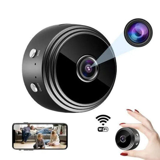 WIFI Remote Surveillance Camera Black ABS Lightweight 😎